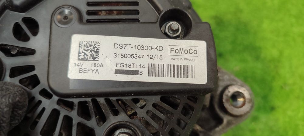 ALTERNATOR FORD MONDEO 2.0 TDCI 2014–2019 COD OEM DS7T-10300-KD / 315005347 / FG18T114 (5A2)