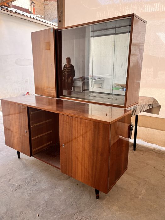 Советский шкаф с полками