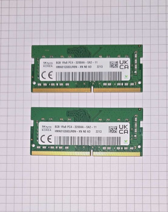 DDR4 8gb 3200MHz ozu ram оперативка SO-DIMM sodimm