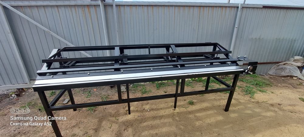 Листогиб ручной станок гнужка