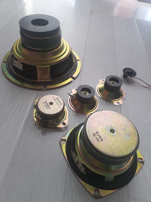 Усилитель + динамики