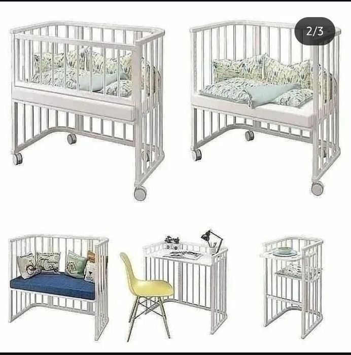 Приставная кроватка Эдель