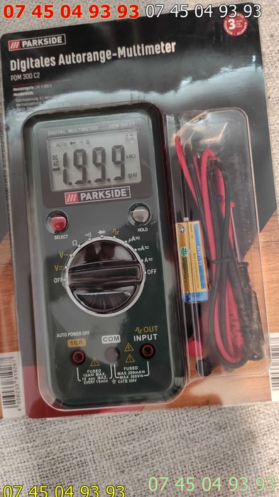 aparat de masura PARKSIDE PDM 300 C2 sigilate baterie inclusa