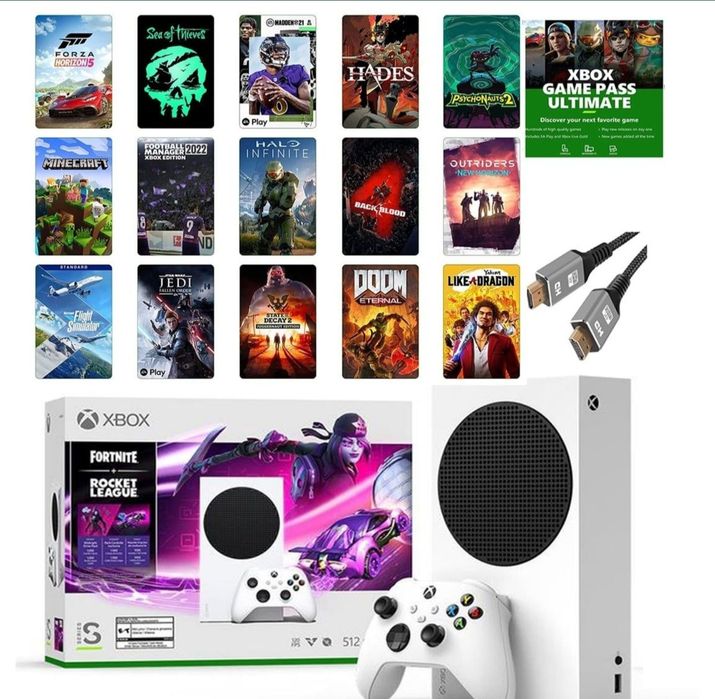 Xbox Series S 512GB! Лучший выбор для GTA 6 Как новый! Супер состояние