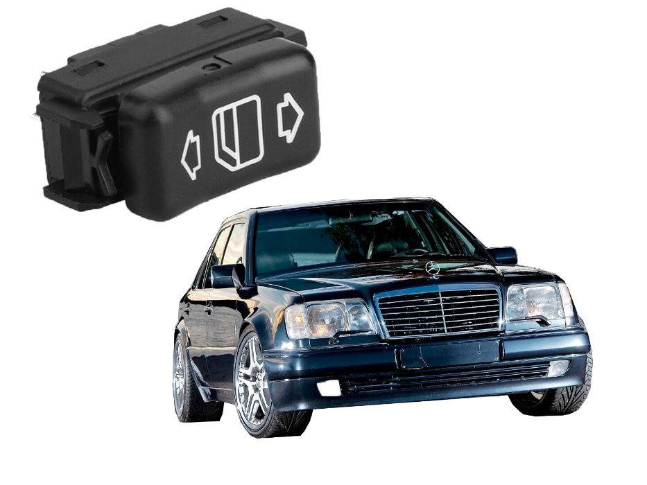 Бутон Копче За Ел. Стъкла За Мерцедес 124 C E S G Класа Mercedes
