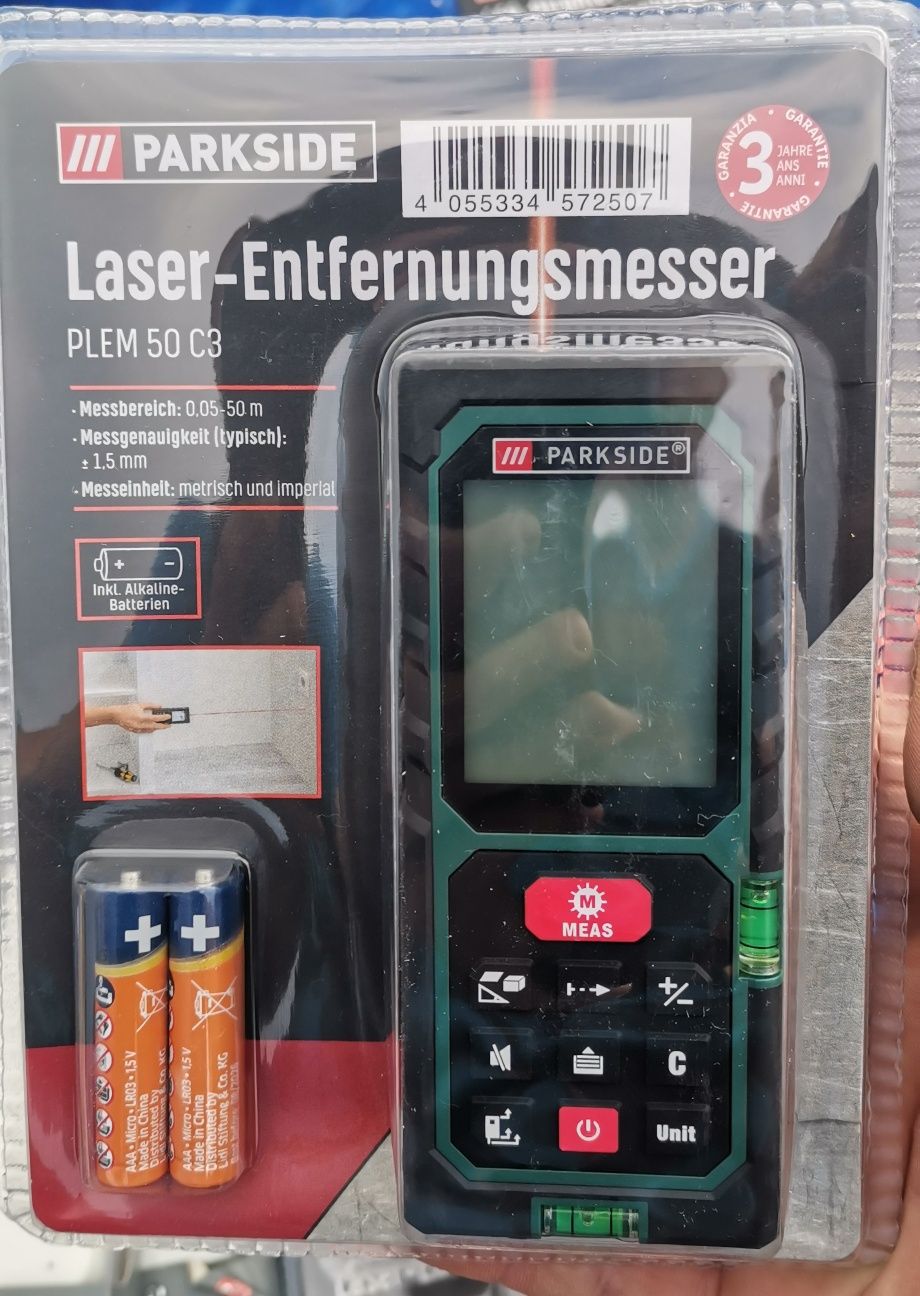PARKSIDE® Télémètre laser PLEM 50 C4