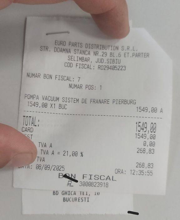 Pompă ulei/Vacuum BMW N47 Nouă Pierburg