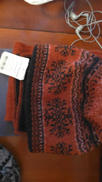 Набор шапка с шарфом