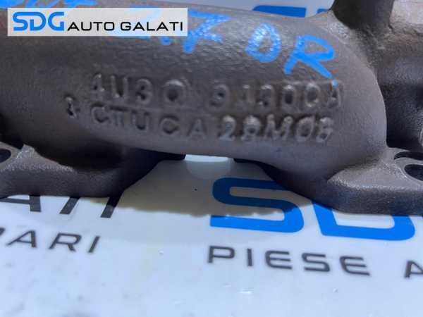 Galerie Evacuare Dreapta Peugeot 407 2.7 HDI 2005 - 2010 Cod 4U3Q-9430-CA 4U3Q9430CA