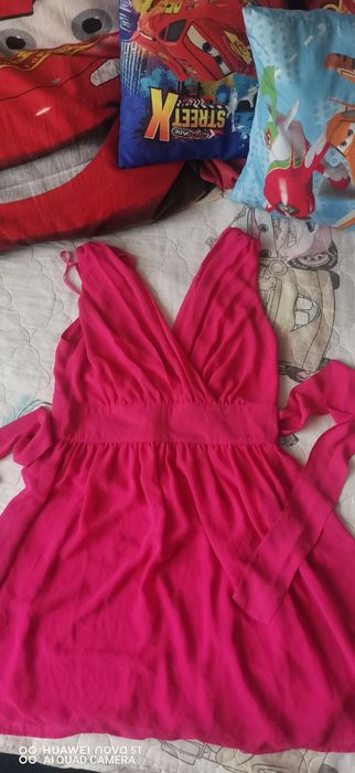 Сладурска цикламена рокля