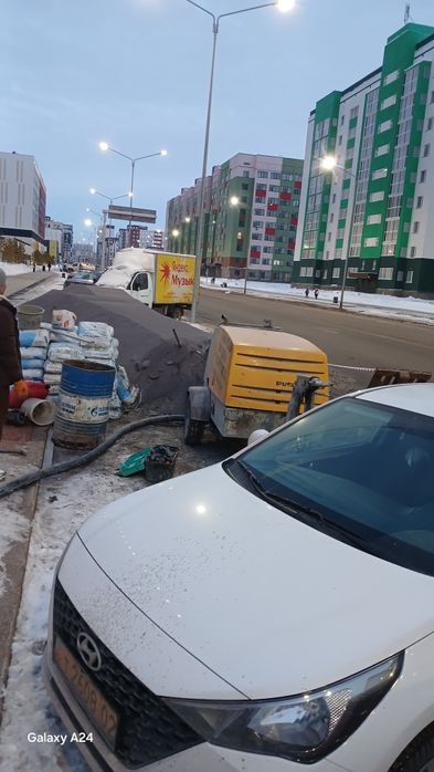 полусухая стяжка  пола