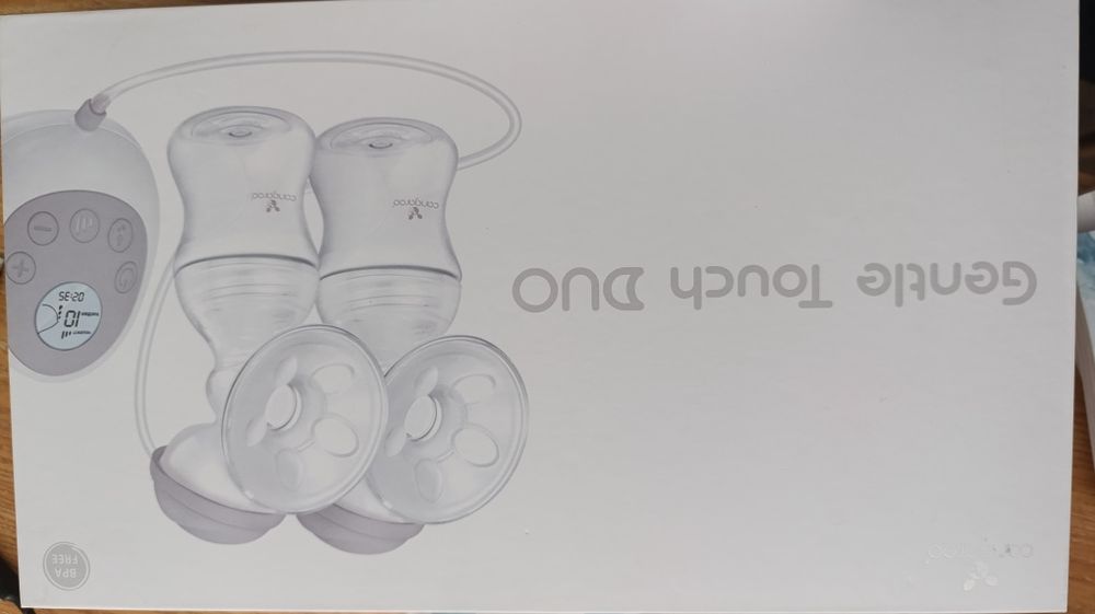Двойна електрическа помпа за кърма Cangaroo Gentle Touch Duo XN-D206F и подарък