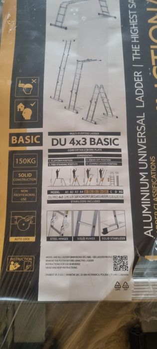 *Мултифункционална*Сгъваема*Стълба*