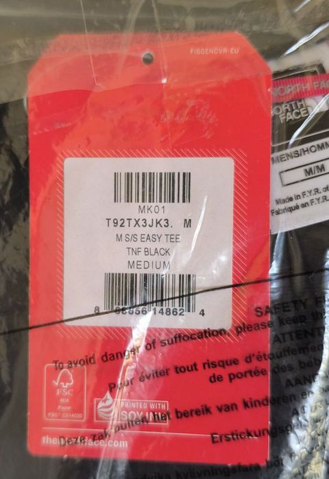 Мужская футболка The North Face Easy Tee, оригинал, размер М
Применени