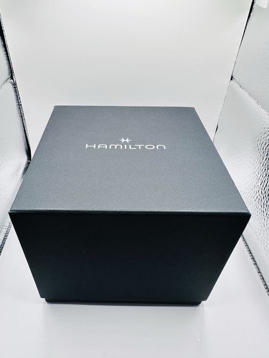 *Чисто Нов* Hamilton H71706830 Khaki Field Chronograph *Military Tactical*