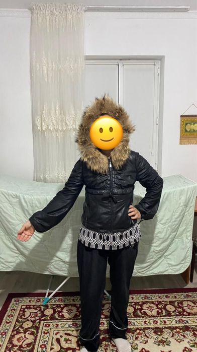 Куртка кожаная.