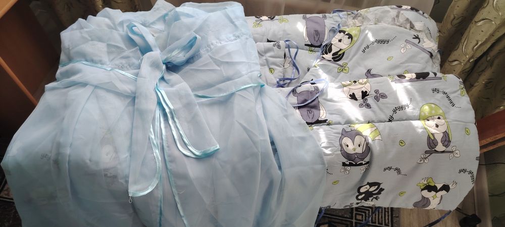 Бортики с балдахином