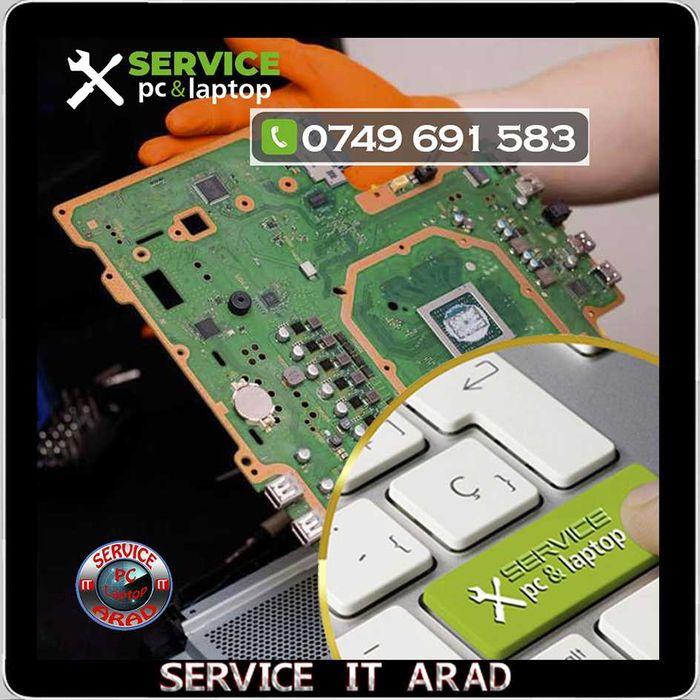 Reparatii PC/Laptop/Instalare Windows/Curatare console PS4/5/Xbox ARAD