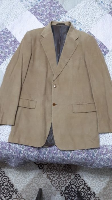 Мужской вельветовый педжак