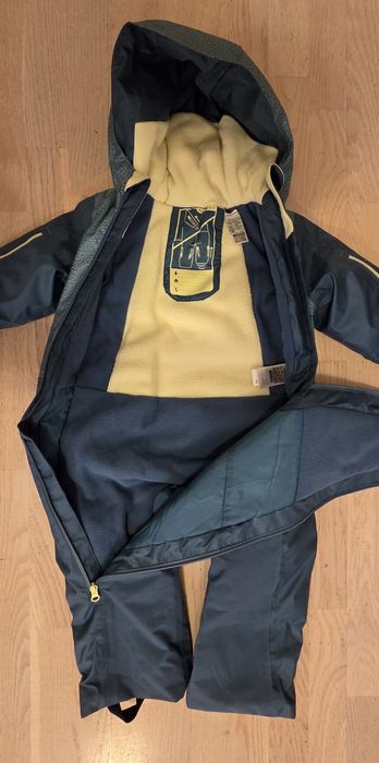 Costum călduros și impermeabil Schi 900 Warm Pnf Turcoaz Bebe