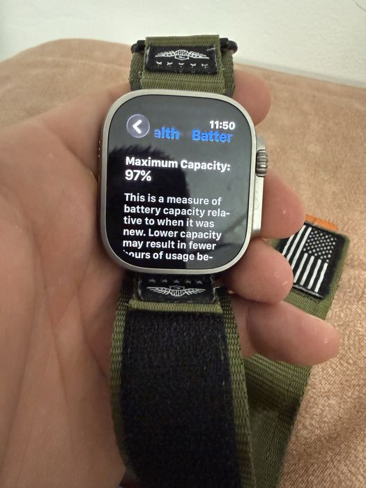 Apple watch ultra 2 - 97% baterie