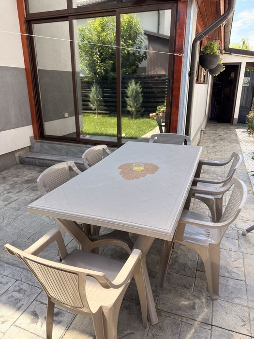 Masa de gradina cu scaune
