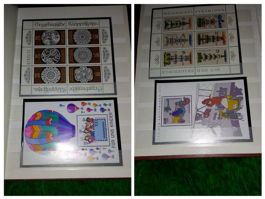 Класьор с чисти блокове, серии. Рядки! Описание и снимки.