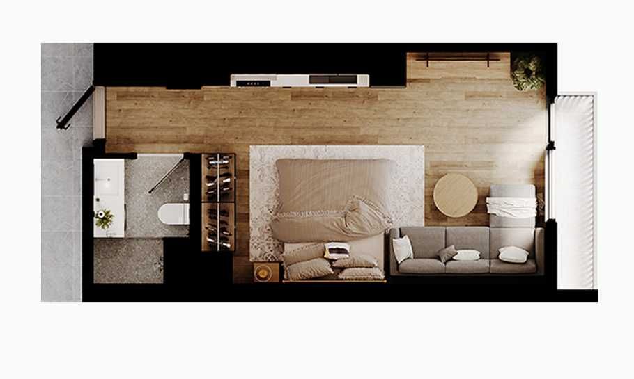 Инвестиция, Мирабадский район со скидкой 30% 1 ком. 32 тысяч (НБ)