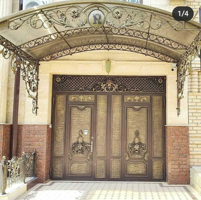 Barcha turdagi temir darvozlar tayyorlab yetkazib ornatib beramiz!