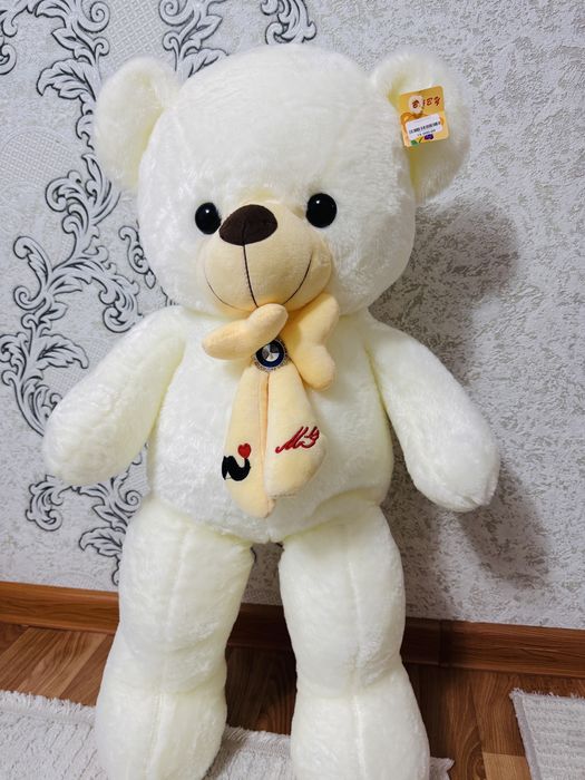 Мягкая игрушка белая мишка