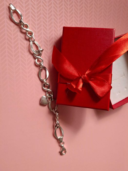 Сребърна гривна 925