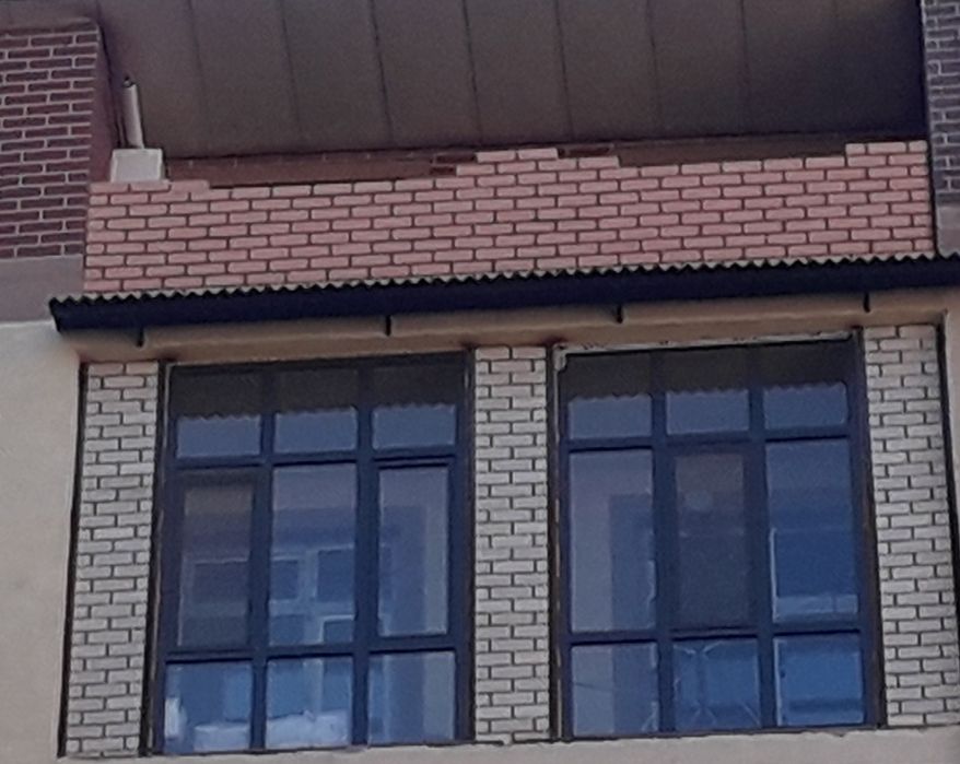 Кладка аблицовичним кирпича