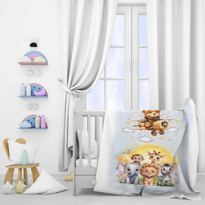 Детски поларени одеяла с приказни мотиви - 12 варианта