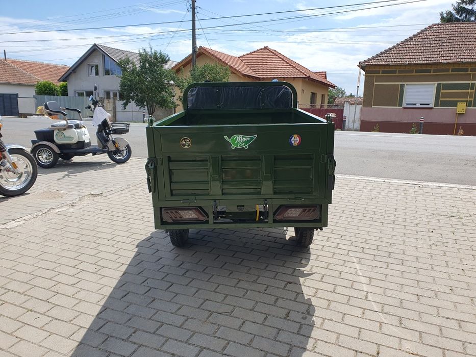 Triciclu electric Cargo 700Move Eco  Basculare Hidraulică 25km/h