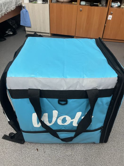 Сумка для курьеров wolt