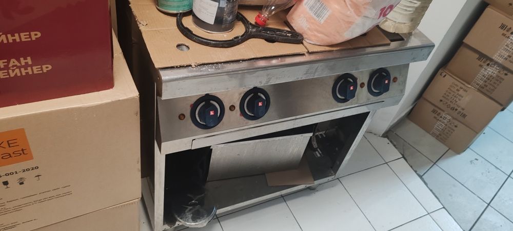 Старая варочная плита