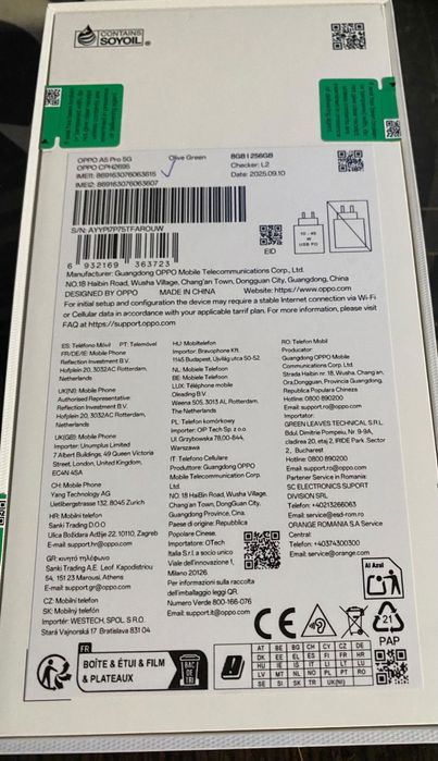 Vand Oppo a5 pro 5g-Nou