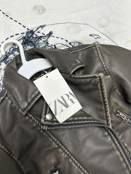 Детско кожено яке Zara