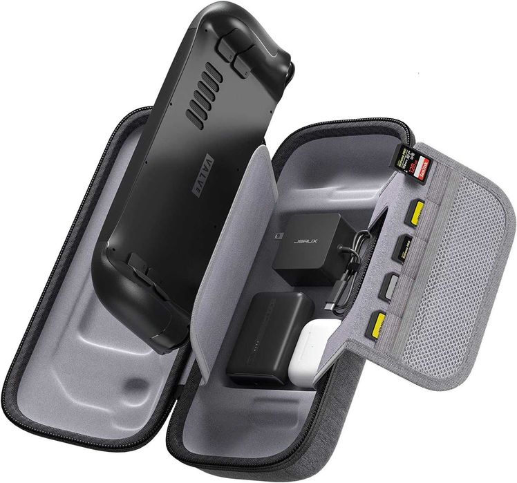 Husă transport JSAUX Steam Deck OLED,carcasă de protecție rigidă