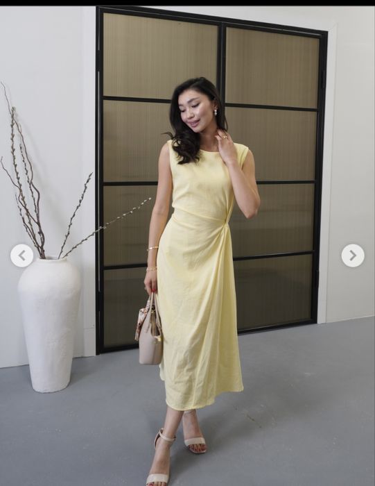 платье новая с этикеткой лен