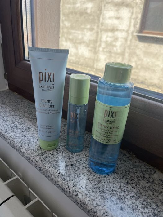 Set Pixi Skintreats – gama Clarity (pentru ten mixt/gras/acneic)