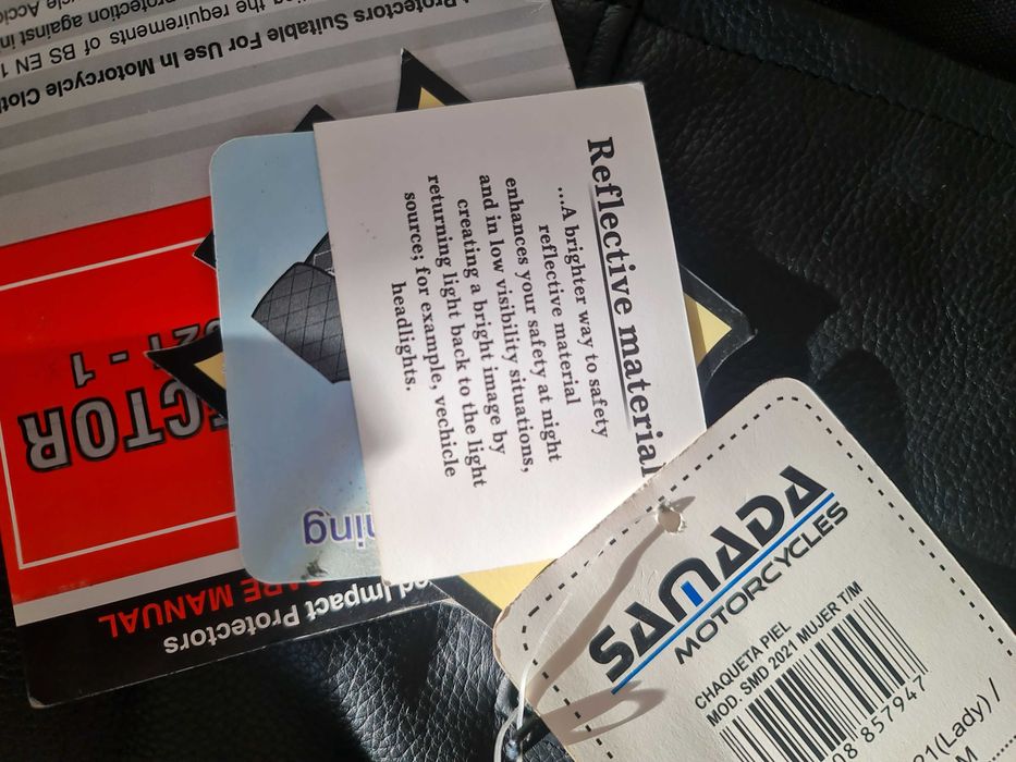 Geaca piele motociclist, dama