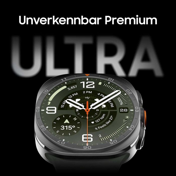Samsung Galaxy Watch Ultra 2 L715 (2026) 47mm LTE - Titanium Grey, Titanium Silver Нов! 2г Гаранция!