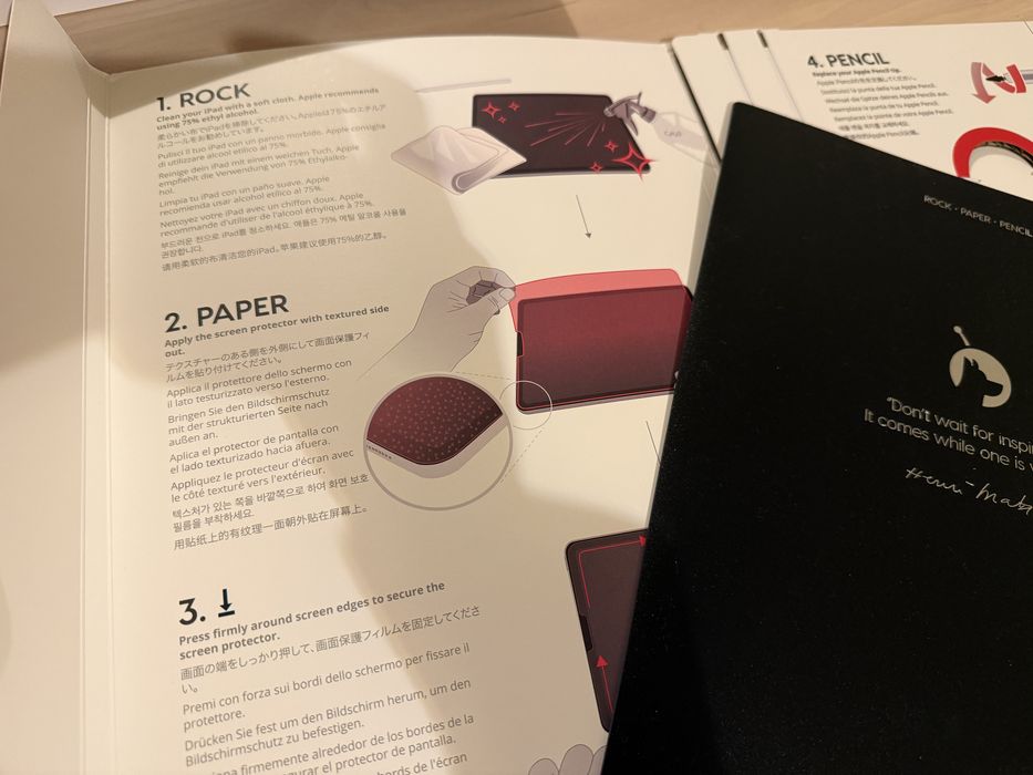 iPad pro M4 13' +  pencil pro + magic keyboard + astropad