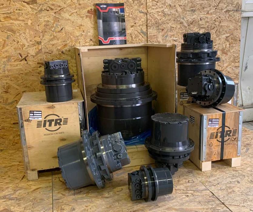 Transmisii finale pentru utilaje de construcții șenilate