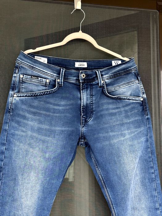 Мъжки дънки Pepe Jeans (Gym’Digo Track / Regular Fit) - размер W33 / L34, Отлично състояние