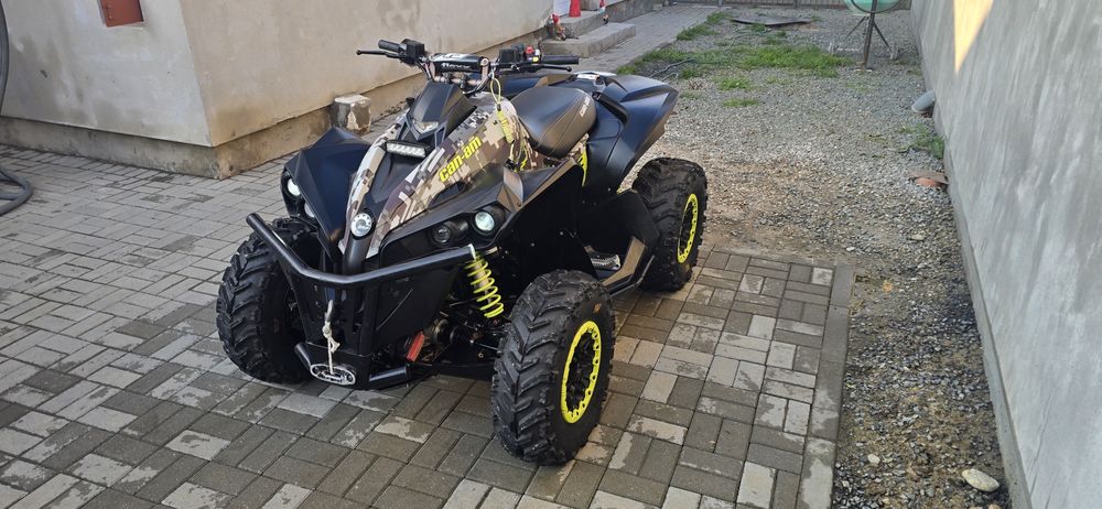 Vand ATV Can Am Renegade 1000R inmatriculat Nr. negru