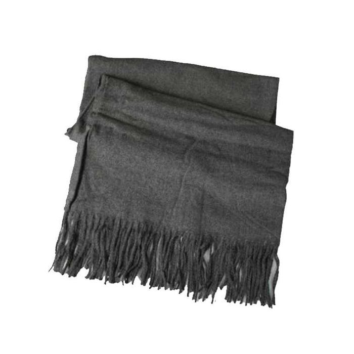 Унисекс шал в сив цвят