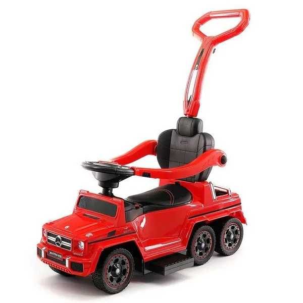 Акумулаторна кола с батерия за избутване Mercedes G63 AMG 6x6 с меки г