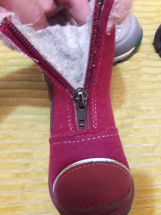 детские зимние ботинки